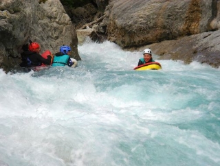  natación en aguas brava Verdon